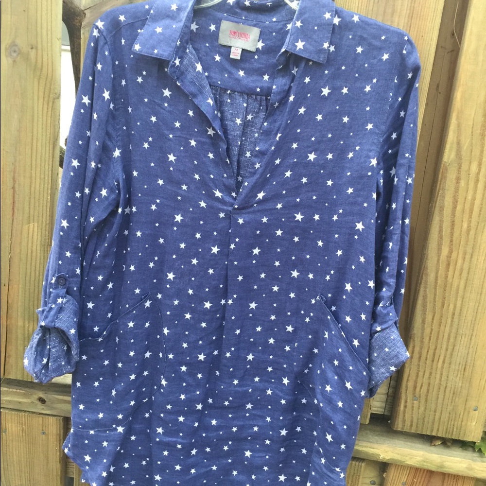 Stars beach tunic cover up. Adorable.